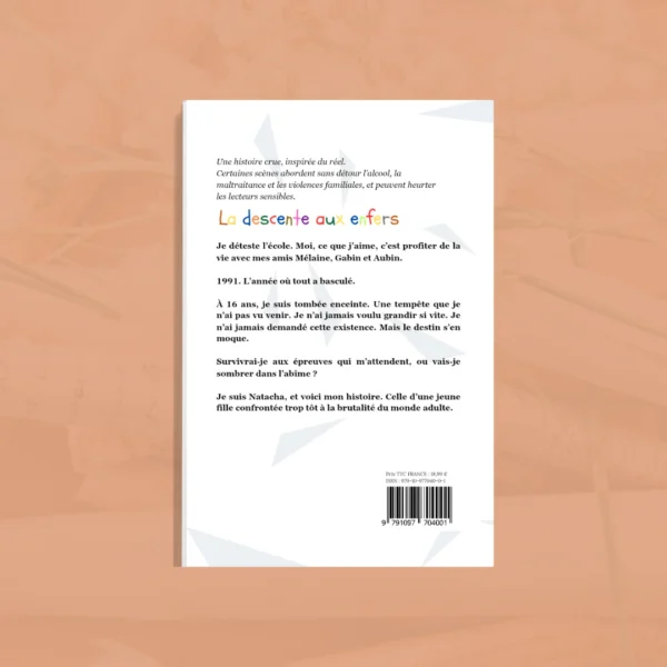 Livre la descente aux enfers de Coralie Letombe