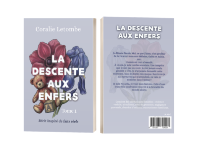 La Descente aux Enfers — Tome 1 | Roman autobiographique Nouvelle couverture