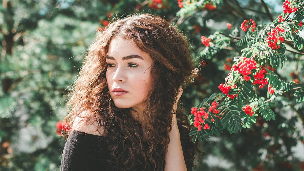 Femme beauté été